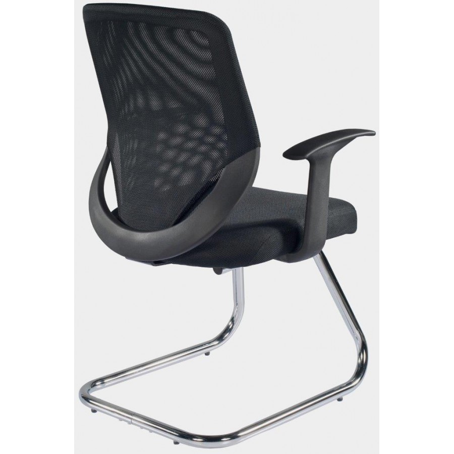 Atlanta Black Mesh Visitors Chair 